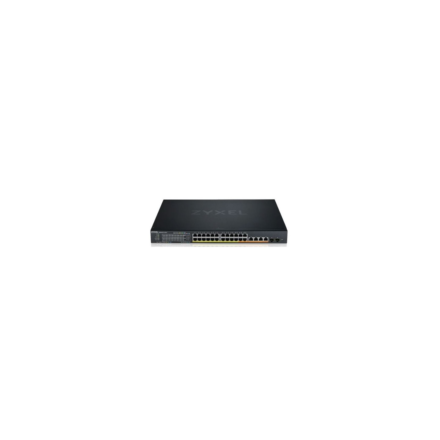 Zyxel Switch full managed Layer3 30 Port &bull 24x 2.5GbE &bull 4x 10 GbE &bull 2x SFP+ &bull 19" &bull NebulaFlex Pro &bull XMG