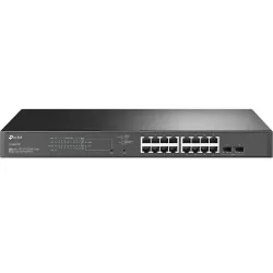 TP-Link Switch smart managed Layer2 18 Port &bull 16x 1 GbE &bull PoE Budget 150W &bull 2x SFP &bull 19" &bull Omada &bull SG221