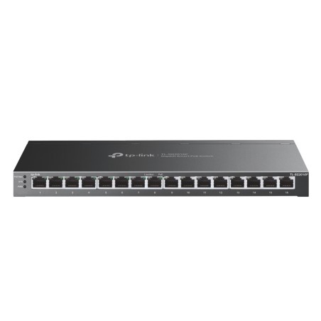 TP-Link Switch full managed Layer2 16 Port &bull 16x 1 GbE &bull PoE Budget 120 Watt &bull 8x PoE at &bull 8x 1 GbE &bull Omada 