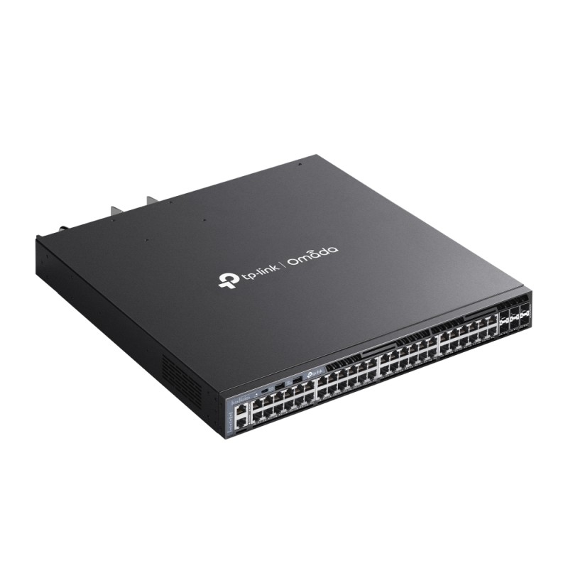 TP-Link Switch full managed Layer3 54 Port &bull 48x 1 GbE &bull 6x SFP+ &bull PoE Budget bis 1440 Watt &bull 48x PoE at &bull 1