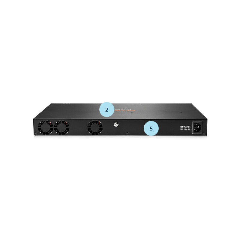 HP Switch 1000Mbit, 24xTP, 4xSFP/SFP+-Slot, 6200F-24G-4SFP+, B-Version - 219754 - 2