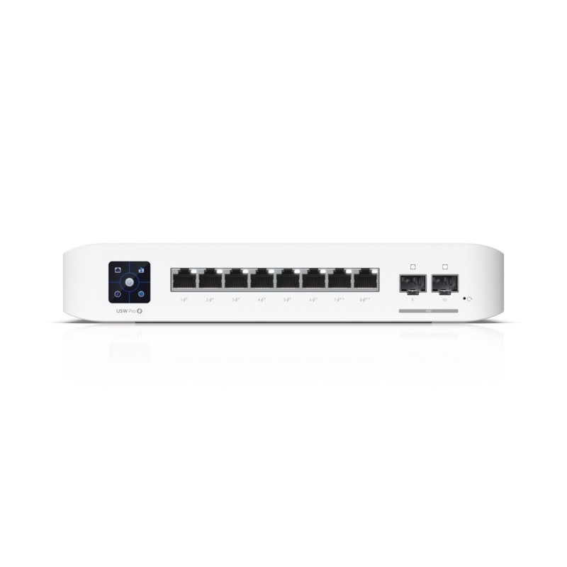 Ubiquiti UniFi Switch Pro / 8 Port / 120W / PoE++ / 2 SFP+ Ports / USW-Pro-8-POE - 221629 - 1