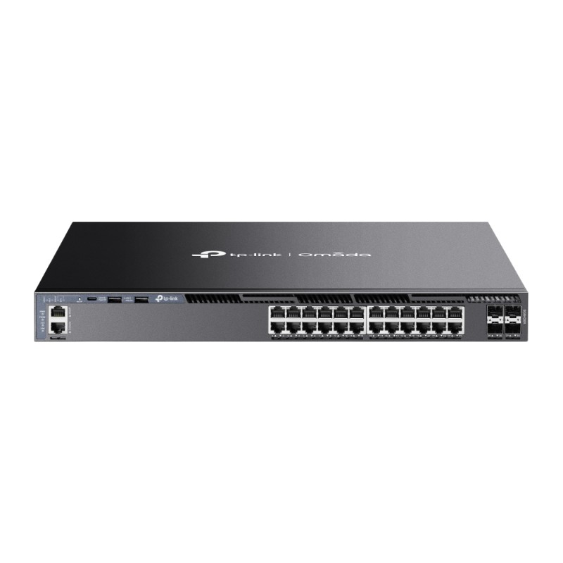 TP-Link Switch full managed Layer3 28 Port &bull 24x 1 GbE &bull 4x SFP+ &bull Omada &bull TL-SG6428X - 222564 - 1