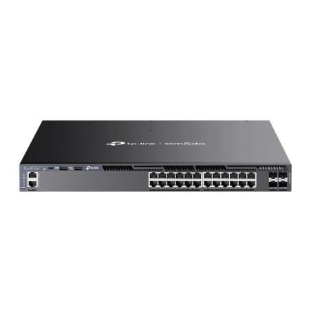 TP-Link Switch full managed Layer3 28 Port &bull 24x 1 GbE &bull 4x SFP+ &bull Omada &bull TL-SG6428XHP - 222608 - 1