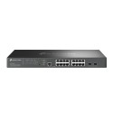 TP-Link Switch smart managed Layer2 18 Port &bull 8x 2.5 GbE POE &bull 8x 2.5 GbE &bull PoE Budget 150W &bull 2x SFP &bull 19" &