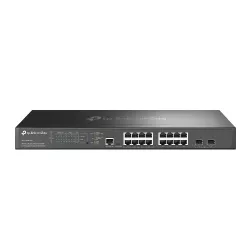 TP-Link Switch smart managed Layer2 18 Port &bull 8x 2.5 GbE POE &bull 8x 2.5 GbE &bull PoE Budget 150W &bull 2x SFP &bull 19" &
