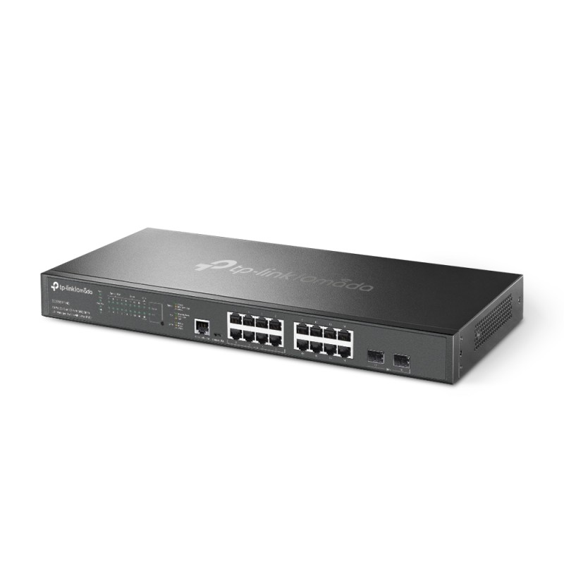 TP-Link Switch smart managed Layer2 18 Port &bull 8x 2.5 GbE POE &bull 8x 2.5 GbE &bull PoE Budget 150W &bull 2x SFP &bull 19" &