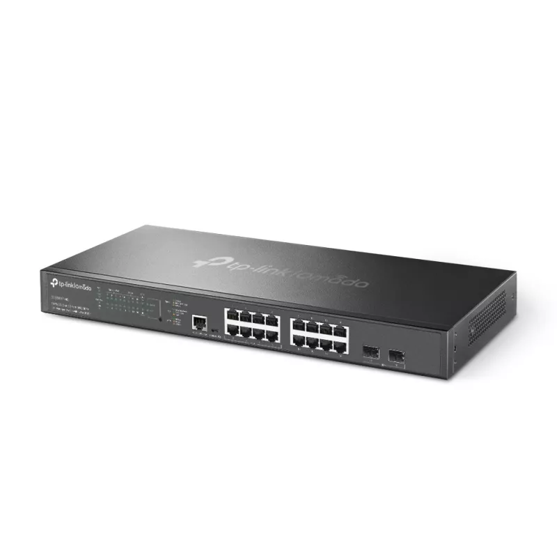 TP-Link Switch smart managed Layer2 18 Port &bull 8x 2.5 GbE POE &bull 8x 2.5 GbE &bull PoE Budget 150W &bull 2x SFP &bull 19" &