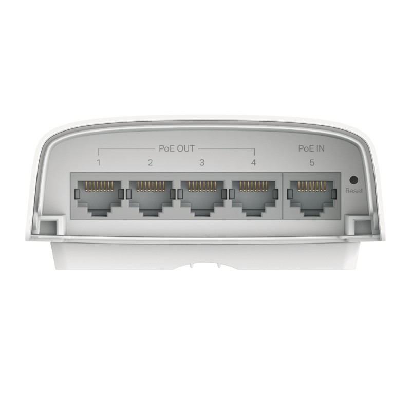 TP-Link Switch smart managed Layer2 5 Port &bull 4x 1 GbE &bull 64w PoE Budget &bull 4x PoE at &bull 1x POE-in bt &bull Omada &b