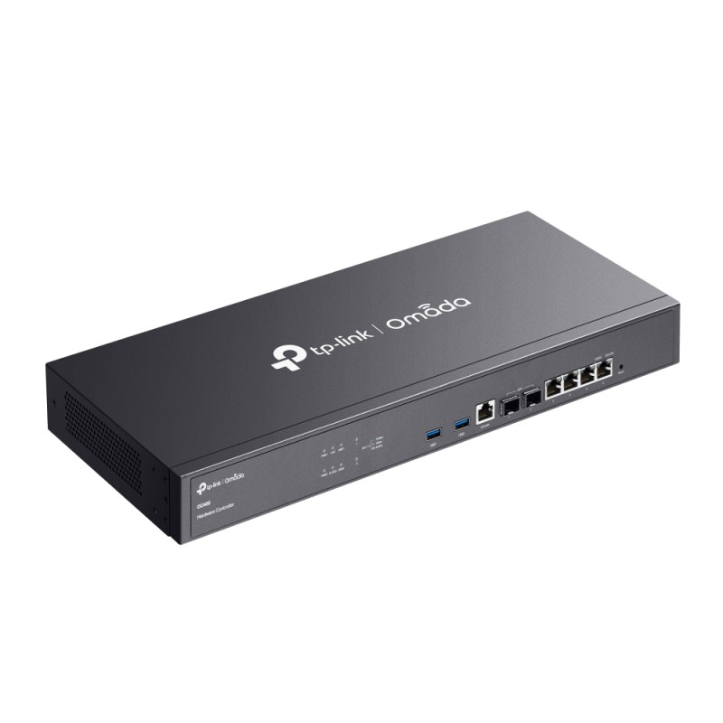 TP-Link - OC400 - Omada Hardware Controller bis zu 1000 Accespoints - 2× 10GE SFP+ Slots, 4× GE RJ45 Ports, and 2× USB 3.0 Ports
