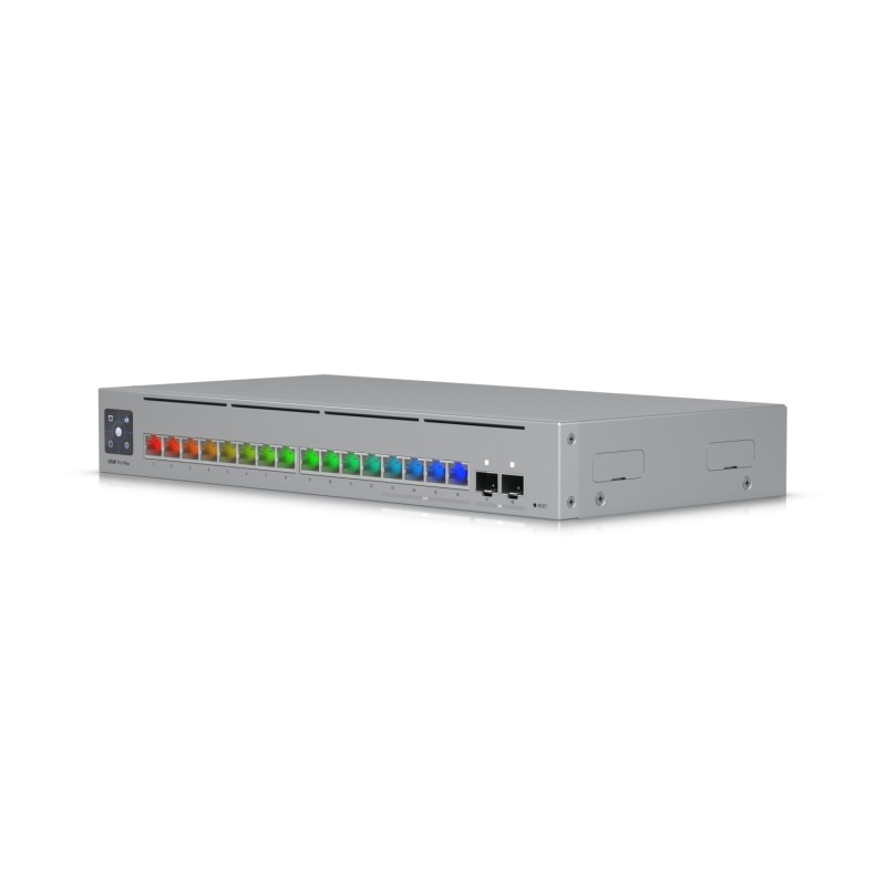 Ubiquiti Switch fully managed Layer3 18 Port &bull 4x 2.5 GbE &bull 12x GbE &bull 2x SFP+ &bull Desktop &bull Fanless &bull Uni
