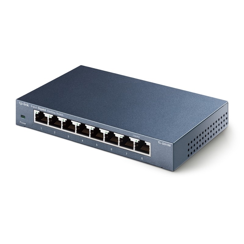 TP-Link - TL-SG108- 8-Port Gigabit Switch - 231603 - 2