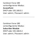 Cambium Networks ePMP Force 180 Point-to-Point/Richtfunk Set vorkonfiguriert - 137999 - 5