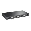 TP-Link Switch full managed Layer2+ 52 Port &bull 48x 1 GbE &bull 4x SFP+ &bull PoE Budget 750Watt &bull 8x PoE bt &bull 40x PoE