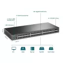 TP-Link Switch full managed Layer2+ 52 Port &bull 48x 1 GbE &bull 4x SFP+ &bull PoE Budget 750Watt &bull 8x PoE bt &bull 40x PoE