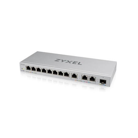 Zyxel Switch smart managed Layer2 12 Port &bull 8x 1 GbE &bull 3x 10 GbE &bull 1x SFP+ &bull Desktop &bull XGS1250-12 v2 - 23392