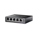 TP-Link Switch full managed Layer2 5 Port &bull 5x 1 GbE &bull PoE Budget 65 Watt &bull 4x PoE at &bull Lüfterlos, Omada &bull E