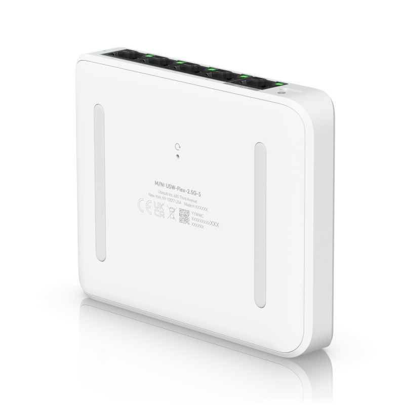 Ubiquiti Switch smart managed Layer2 5 Port &bull 5x GbE &bull 1x PoE at In &bull Desktop &bull Lüfterlos &bull UniFi &bull USW-
