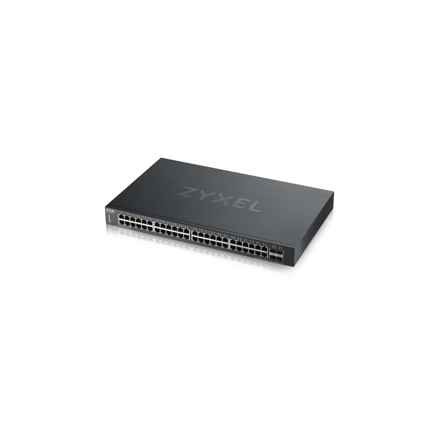 Zyxel Switch smart managed Layer2 52 Port &bull 48x 1 GbE &bull 4x SFP+ &bull 19" &bull NebulaFlex &bull XGS1935-52 - 234761 - 1