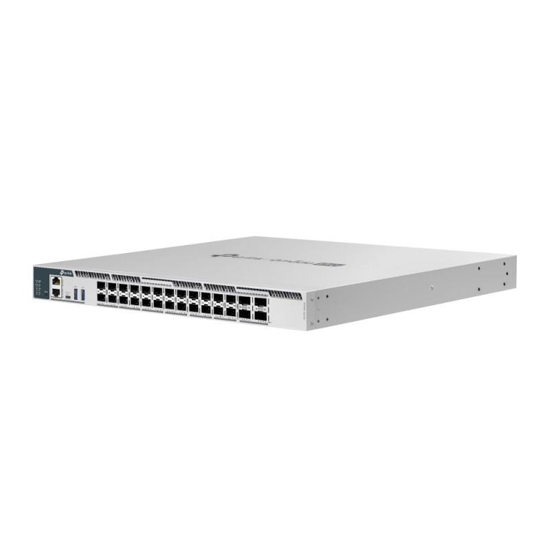 Omada PRO fully managed Layer 3 Switch &bull 28 Port &bull 24x SFP28, 4x QSFP28 &bull Omada PRO &bull S7500-24Y4C - 239494 - 2