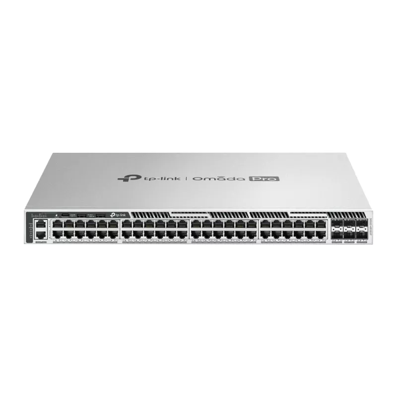 Omada PRO fully managed Layer 3 Switch &bull 54 Port &bull 48x 1GbE, 6x SFP+ &bull Omada PRO &bull S6500-48G6XF - 239683 - 1