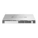 Omada PRO full managed Layer 3 Switch &bull 28 Port &bull 24x 1GbE, 4x SFP+ &bull PoE Budget 720W &bull 24x PoE af/at &bull Omad