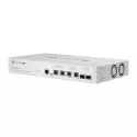 Omada PRO full managed Layer 2+ Switch &bull 6 Port &bull 4x 10GbE, 2x SFP+ &bull PoE Budget 200W &bull 4x PoE af/at/bt &bull Om