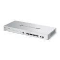 Omada PRO full managed Layer 2+ Switch &bull 10 Port &bull 8x 2.5GbE, 2x SFP+ &bull PoE Budget 240W &bull 8x PoE af/at &bull Oma