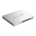Omada PRO full managed Layer 2+ Switch &bull 28 Port &bull 24x 1GbE, 4x SFP+ &bull PoE Budget 384W &bull 24x PoE at/af &bull Oma