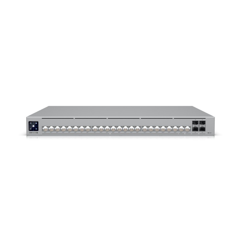 Ubiquiti Switch full managed Layer3 28 Port &bull 22x 2,5 GbE &bull 2x 10 GbE &bull PoE Budget 600W &bull 24x PoE bt &bull 4x SF