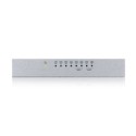 Zyxel Switch unmanaged Layer 2 8 Port &bull 8x 1 GbE &bull Desktop &bull Fanless &bull Metal housing &bull GS-108BV5 - 240248 - 