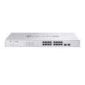 Omada PRO smart managed Layer 2+ Switch &bull 18 Port &bull 16x 1GbE, 2x SFP &bull Omada PRO &bull S4500-16G2F - 240744 - 1