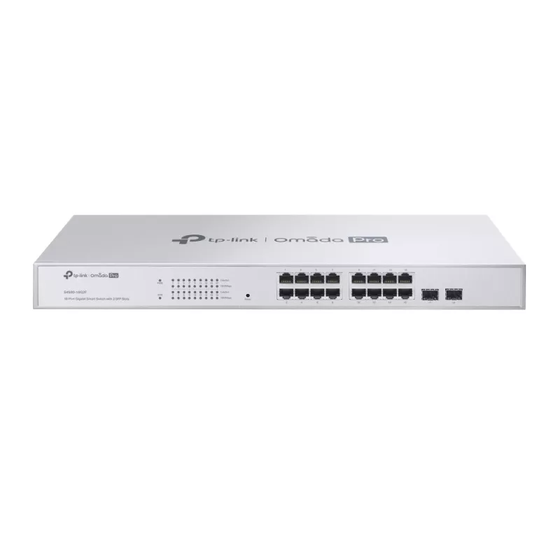 Omada PRO smart managed Layer 2+ Switch &bull 18 Port &bull 16x 1GbE, 2x SFP &bull Omada PRO &bull S4500-16G2F - 240744 - 1