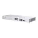 Omada PRO smart managed Layer 2+ Switch &bull 18 Port &bull 16x 1GbE, 2x SFP &bull Omada PRO &bull S4500-16G2F - 240744 - 2