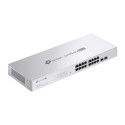 Omada PRO smart managed Layer 2+ Switch &bull 18 Port &bull 16x 1GbE, 2x SFP &bull Omada PRO &bull S4500-16G2F - 240744 - 4
