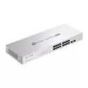 Omada PRO smart managed Layer 2+ Switch &bull 18 Port &bull 16x 1GbE, 2x SFP &bull Omada PRO &bull S4500-16G2F - 240744 - 4