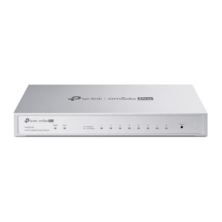 Omada PRO smart managed Layer 2+ Switch &bull 8 Port &bull 8x 1GbE &bull Omada PRO &bull S4500-8G - 240747 - 1