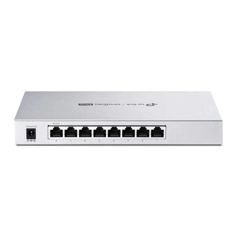 Omada PRO smart managed Layer 2+ Switch &bull 8 Port &bull 8x 1GbE &bull Omada PRO &bull S4500-8G - 240747 - 2