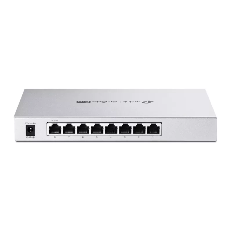 Omada PRO smart managed Layer 2+ Switch &bull 8 Port &bull 8x 1GbE &bull Omada PRO &bull S4500-8G - 240747 - 2