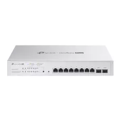 Omada PRO smart managed Layer 2+ Switch &bull 10 Port &bull 8x 1GbE &bull PoE Budget 61W &bull 8x PoE at &bull 2x SPF &bull Omad