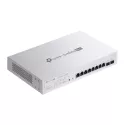 Omada PRO smart managed Layer 2+ Switch &bull 10 Port &bull 8x 1GbE &bull PoE Budget 61W &bull 8x PoE at &bull 2x SPF &bull Omad