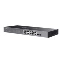 TP-Link Switch smart managed Layer2 16Port &bull 2x SFP &bull Lüfterlos, Omada &bull SG2218 - 241577 - 3