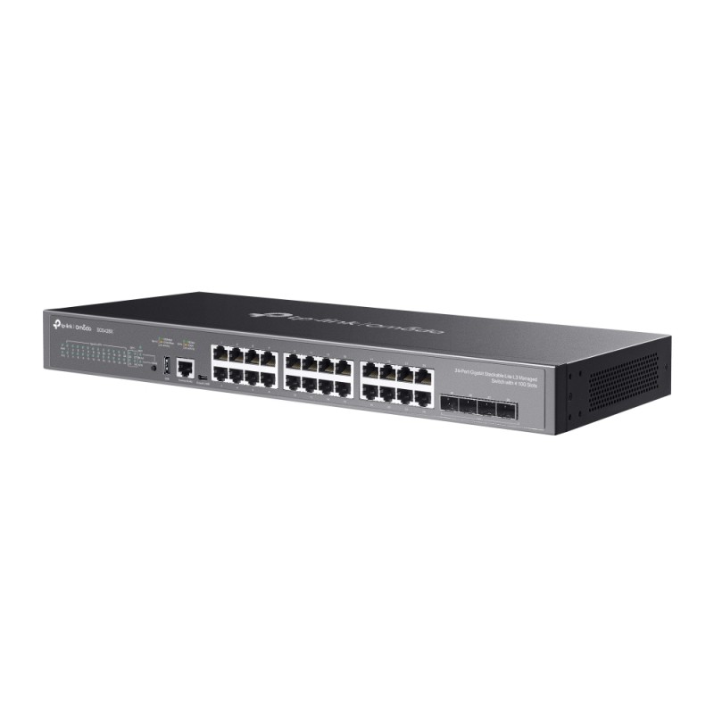 TP-Link Switch full managed Layer3 28 Port &bull 24x 1 GbE &bull 4x SFP+ &bull Omada &bull SG5428X - 242276 - 3