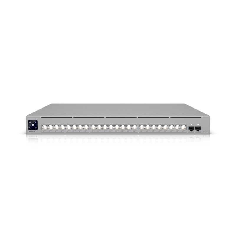 Ubiquiti Switch full managed Layer3 26 Port &bull 8x 2,5 GbE &bull 16x 10 GbE &bull PoE Budget 720W &bull 24x PoE+++ &bull 2x SF