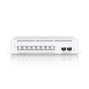Ubiquiti Switch full managed Layer3 10 Port &bull 8x 10 GbE &bull PoE Budget 155W &bull 8x PoE bt &bull 2x SFP+ &bull Desktop/Wa