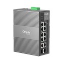 Omada Easy Managed Industrial Switch &bull 10 Port &bull 6x PoE++, 2x PoE++ (802.3bt), 2x GbE &bull Omada &bull IES210GPP - 2446