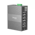 Omada Easy Managed Industrial Switch &bull 10 Port &bull 6x PoE++, 2x PoE++ (802.3bt), 2x GbE &bull Omada &bull IES210GPP - 2446