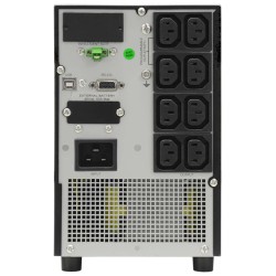 Effekta MTX-XL Lineinteraktive USV, 2000VA, 26min bei cos phi 0,7 , MTX2000-26, USB+RS232, Schwarz, Sinus-Ausgang, - 159688 - 1