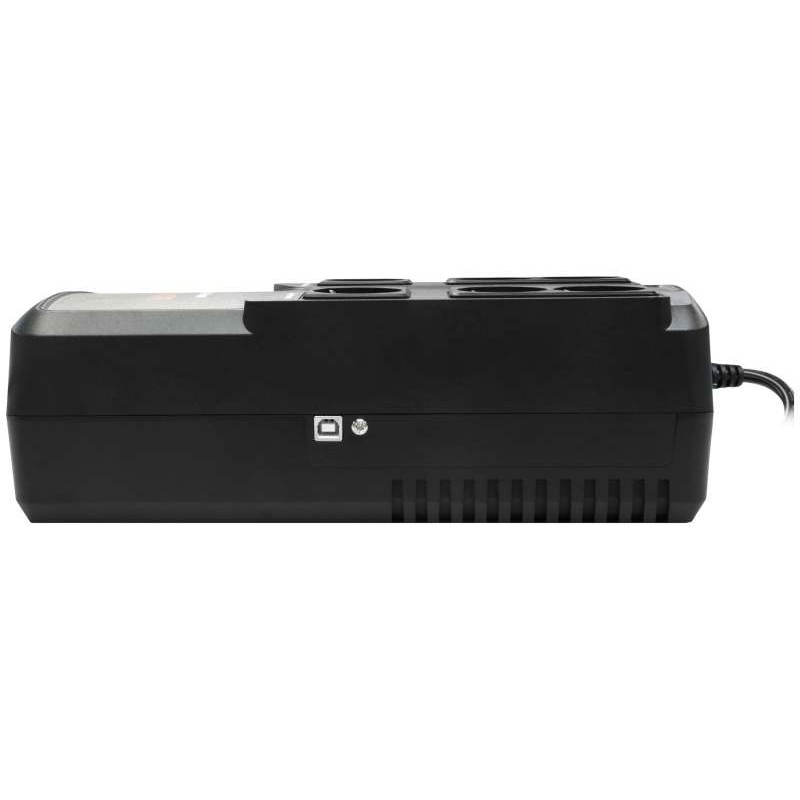 Effekta Line-Interaktive-USV, 800VA, USB, PVC-Gehäuse, Office Home 800, Lüfterlos, - 163480 - 3