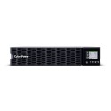 CyberPower USV, OL Tower/19"-Serie, 6000VA/6000W, 2HE, On-Line, LCD, USB/RS232, ext. Runtime, Inkl. RMCARD205, - 174890 - 2